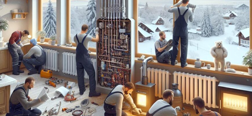 Ремонт отопления частного дома в Дмитрове: как вернуть тепло, комфорт и экономить надолго